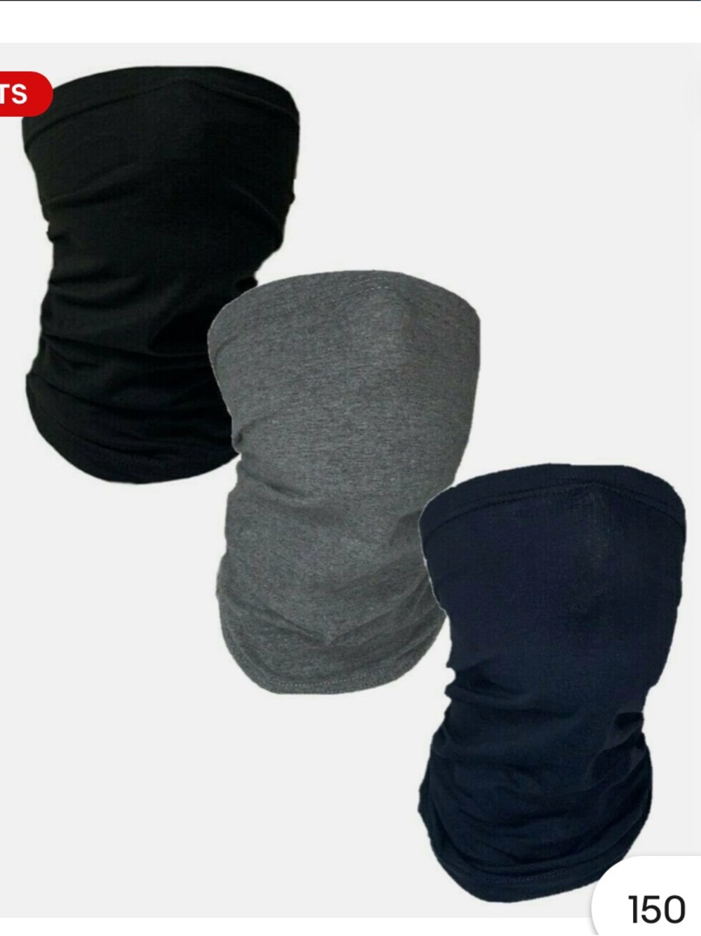 BUNDLE 10+ Balaclava Neck Gaiters Face Mask Cotton - Variety Colors Unisex - Picture 5 of 7